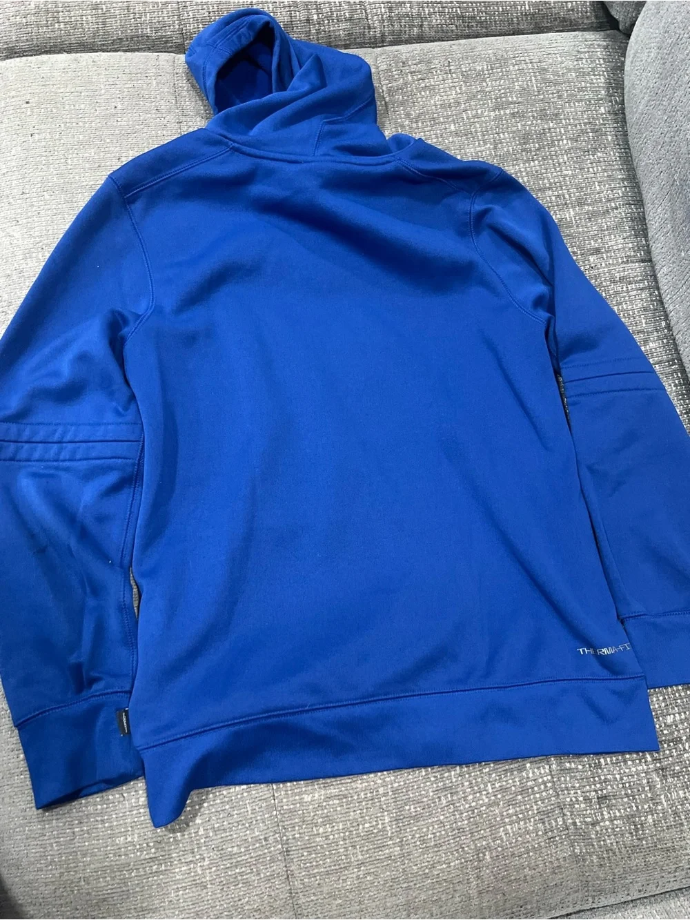 Nike Youth Blue Chicago Cubs Pullover Hoodie with Red Logo j15